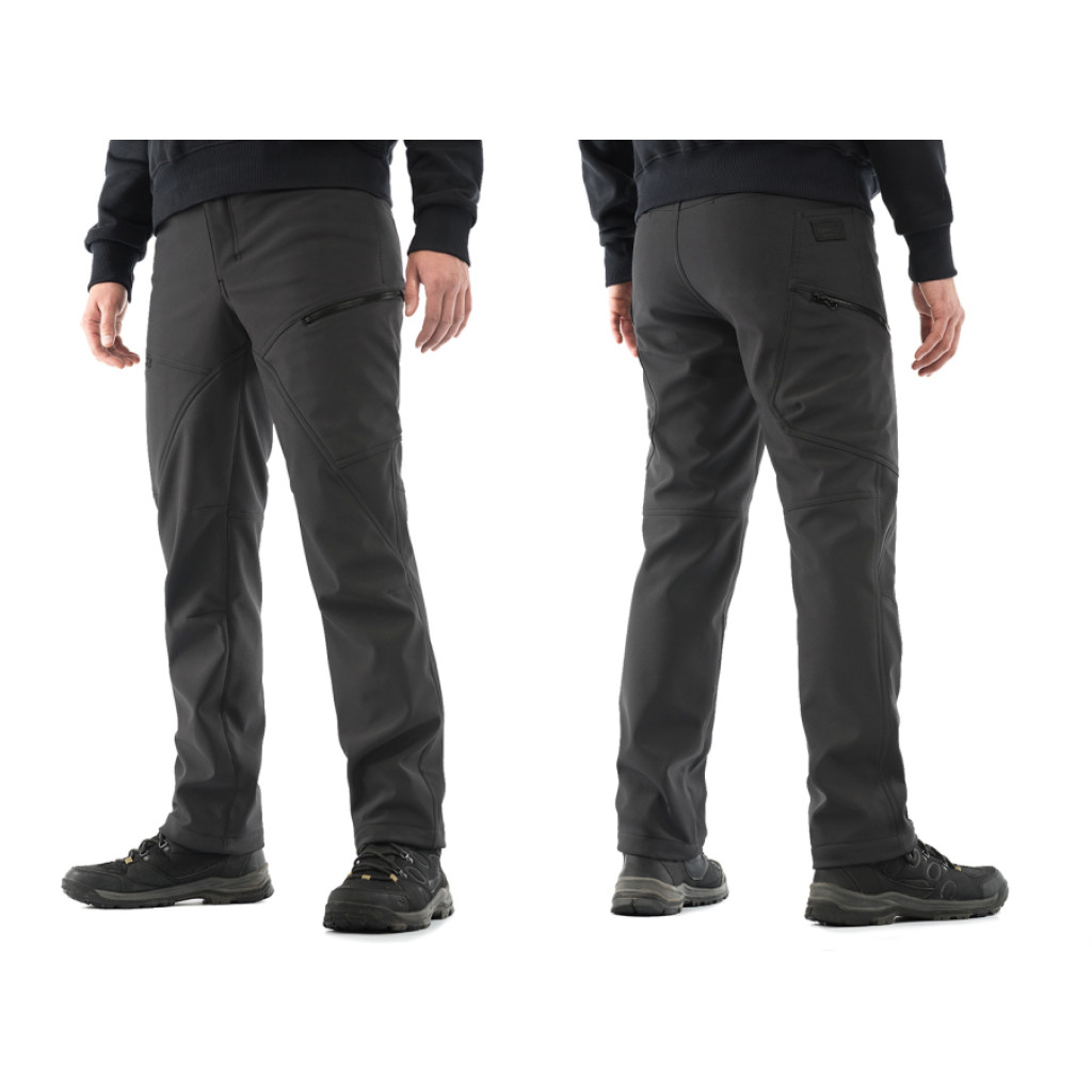 Штани Tempest - Winterfrost SoftShell Black\Grey