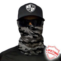 Бафф Grey Military Camo