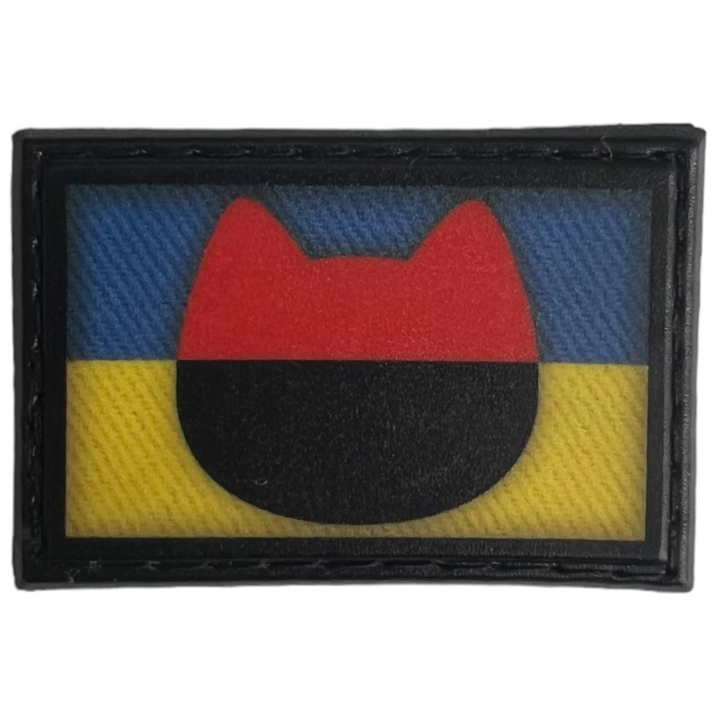Шеврон ПВХ Cat Прапор 30х45