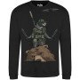 Світшот Медоїд Завжди Лютий GANK Black Limited