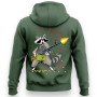 Худі GANK Єнот з Покемоном Завжди Лютий Limited Olive