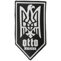 Шеврон ПВХ Otto Division Black/White