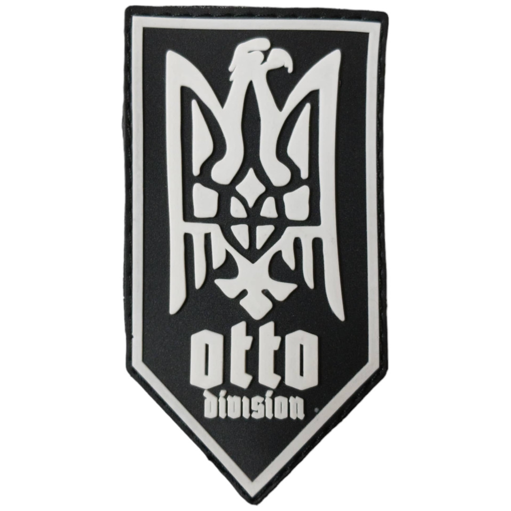 Шеврон ПВХ Otto Division Black/White