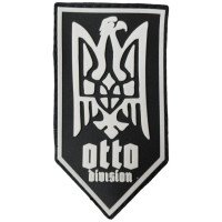 Шеврон ПВХ Otto Division Black/White