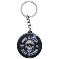 Брелок на ключі ПВХ Say Паляниця or Die GANK Black