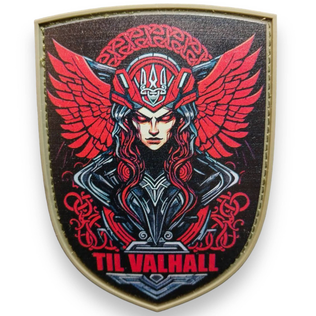 Шеврон ПВХ Til Valhall Black