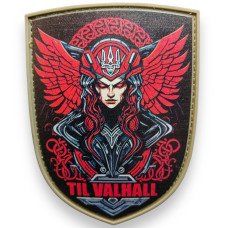 Шеврон ПВХ Til Valhall Black