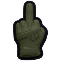 Шеврон ПВХ 3D F*ck olive