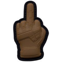Шеврон ПВХ 3D F*ck Coyote