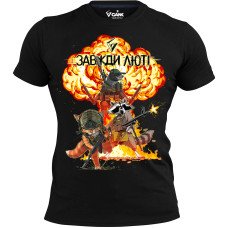 Футболка ТРІО Лютих GANK Black