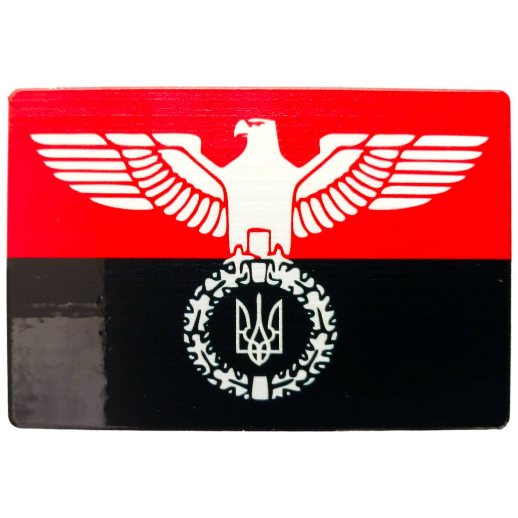 Наліпка GANK Римський орел Black/Red