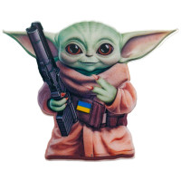 Наліпка GANK 3D ҐРОҐУ Йода