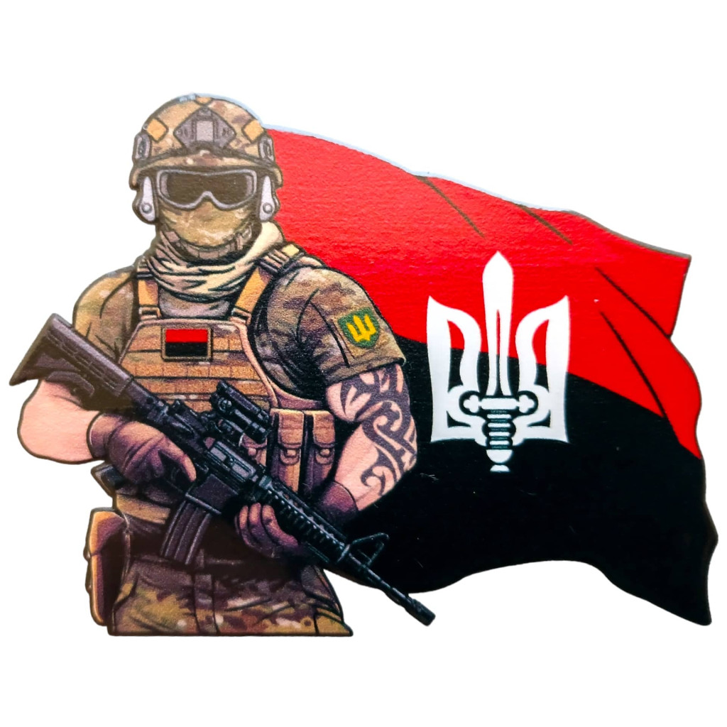 Наліпка GANK Воїн УПА