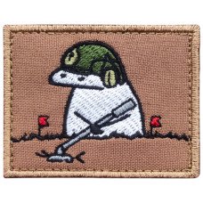 Шеврон Вишивка Флорк Сапер Койот