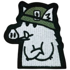 Шеврон Вишивка Флорк Кабанчик