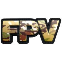 Шеврон ПВХ Фігурний FPV Мультикам