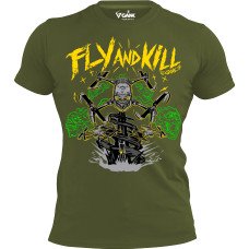 Футболка Літай Вбивай GANK Olive