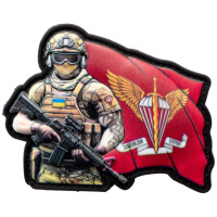 Шеврон ПВХ Воїн ДШВ