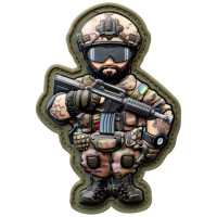 Шеврон ПВХ 3D Штурмовик Olive