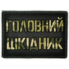 Шеврон ПВХ Головний Шкідник