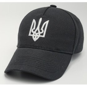 Кепка Тризуб Black/White