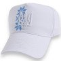Кепка Тризуб Орнамент White/Blue