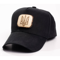 Кепка Шеврон Дерево Тризуб Відбиток Black