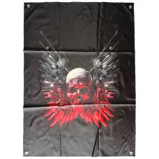 Прапор GANK Skull Gun