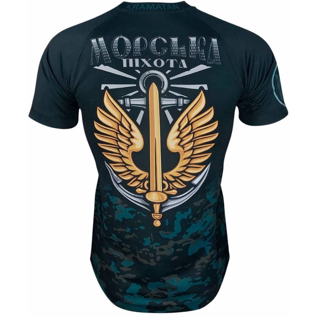 Футболка MARINES Морська Піхота Dark Aqua