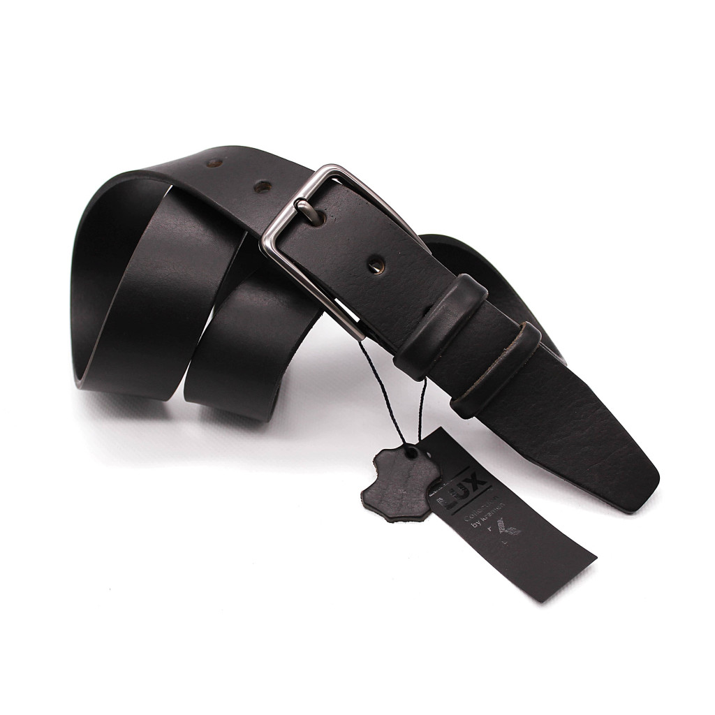 Ремінь класичний KREMEN  Lux Black 703