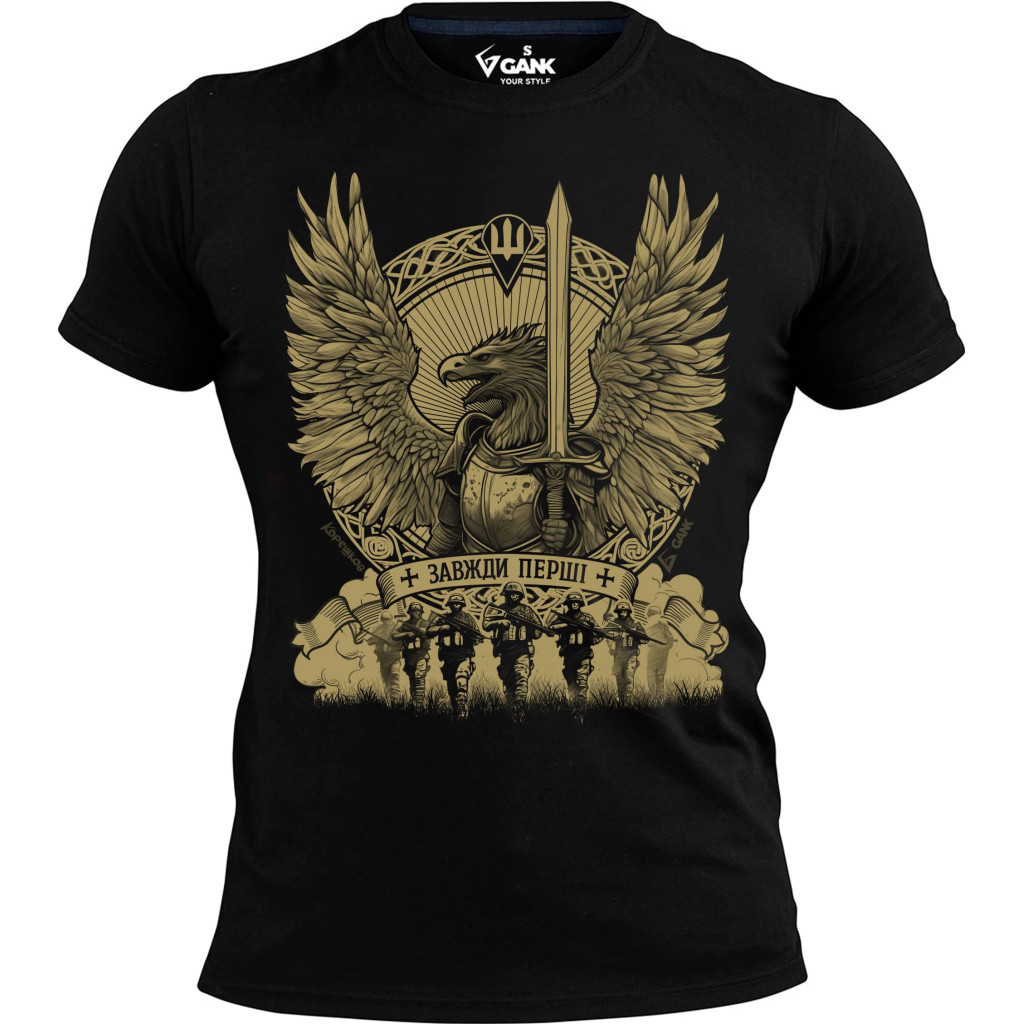 Футболка GANK Грифон ДШВ Black