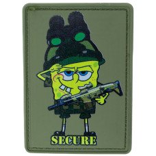 Шеврон ПВХ Губка Боб Secure