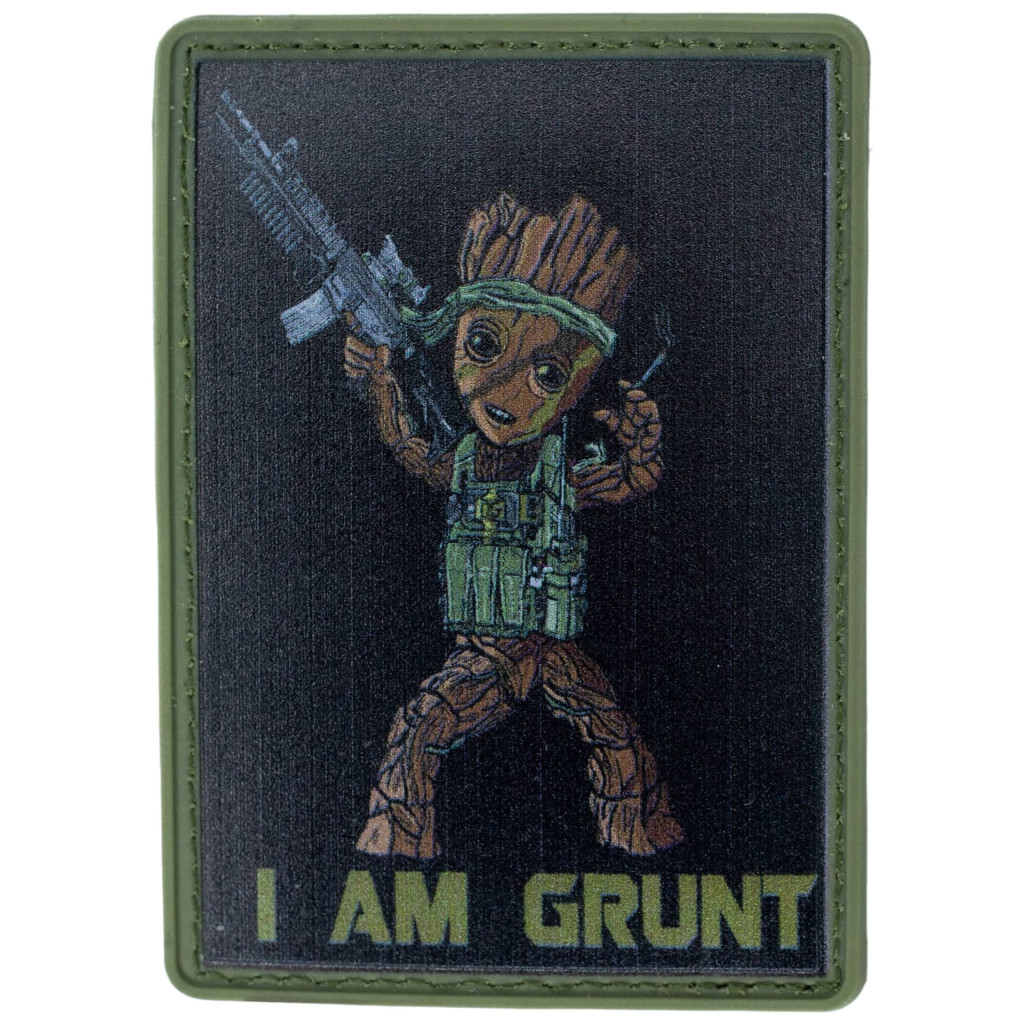 Шеврон ПВХ I Am GRUNT