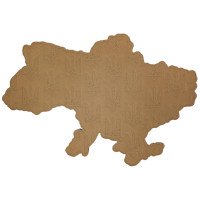Панель для шевронів Мапа України з тризубами Coyote