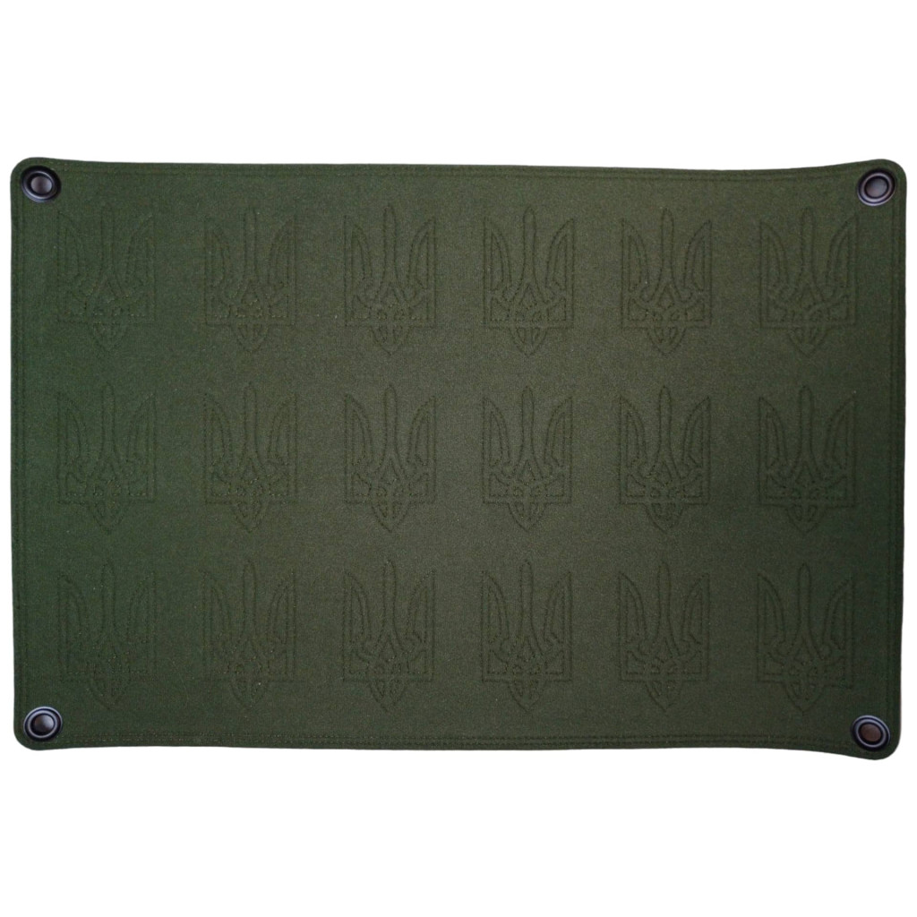 Панель для шевронів прямокутна з тризубами мала Olive