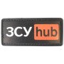 Шеврон ПВХ ЗСУ HUB Black