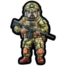 Шеврон ПВХ 3D Рекс