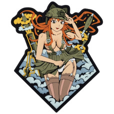 Шеврон ПВХ 3D Arta Girl Шеврон ПВХ 3D Arta Girl
