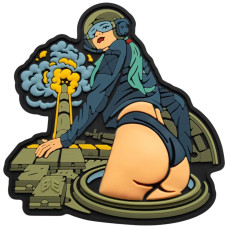 Шеврон ПВХ 3D Tank Girl