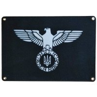 Панель для шевронів Орел Тризуб Black