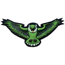 Шеврон ПВХ 3D Сова Green