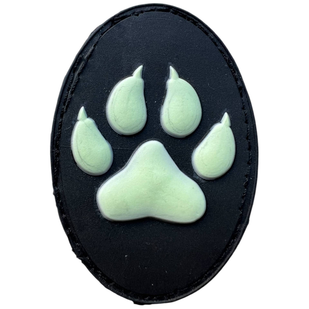 Шеврон ПВХ K-9 Лапка