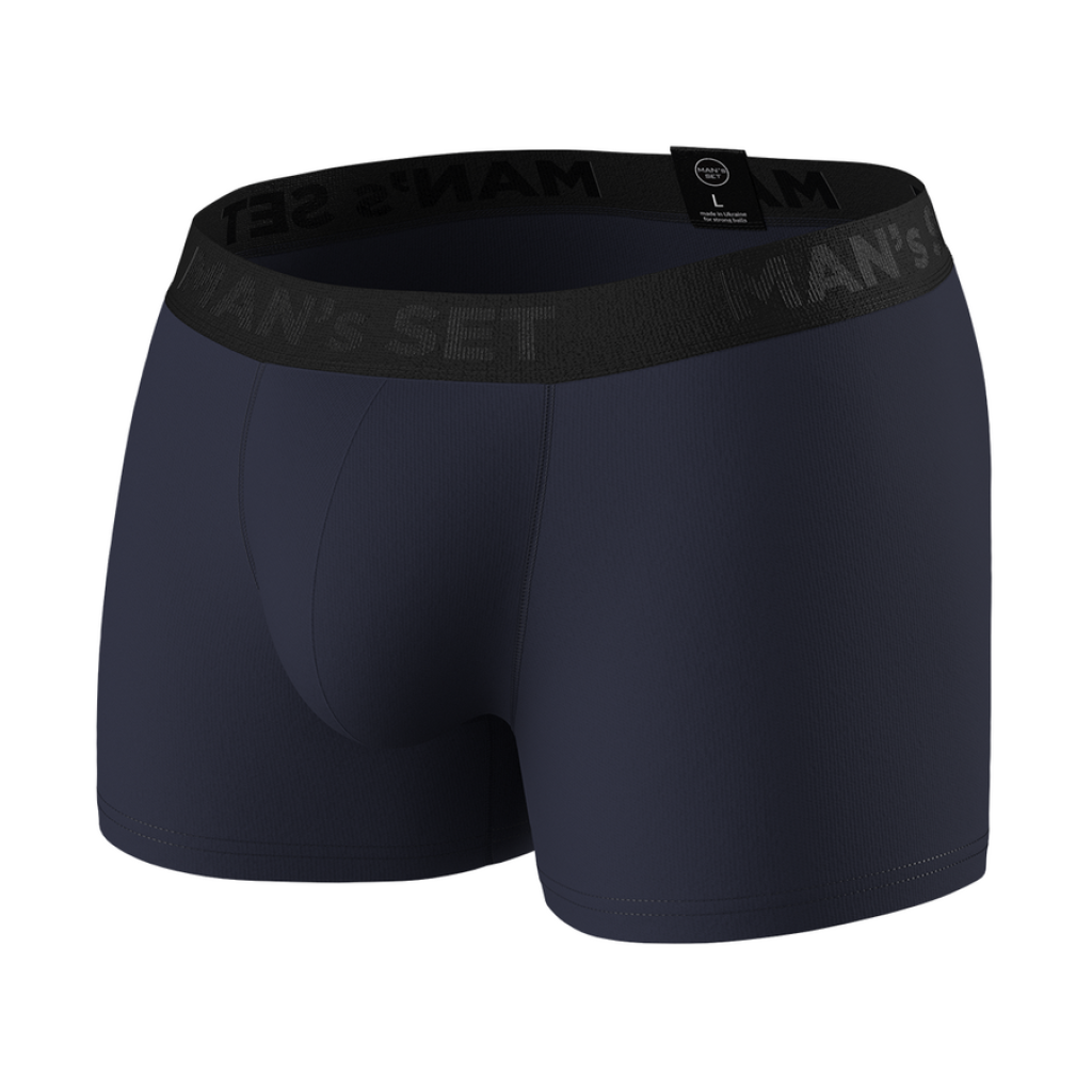 Чоловічі анатомічні боксери Intimate 2.1 Black Series, темно-синій