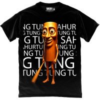 Футболка Tung Tung Tung Sahur black