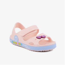 Сандалі Coqui Yogi Candy Pink/Candy Blue Rainbow + Amulet