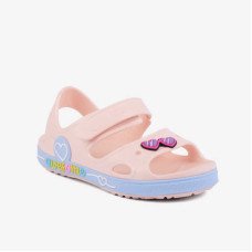Сандалі Coqui Yogi Candy Pink/Candy Blue Rainbow + Amulet