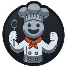 Шеврон ПВХ Кухар фігурний