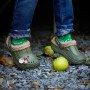 Утеплені клоги (сабо) HUSKY Army Green/Beige