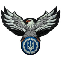 Шеврон ПВХ Орел з Тризубом Люмі