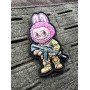 Шеврон ПВХ 3D Лабубу Pink
